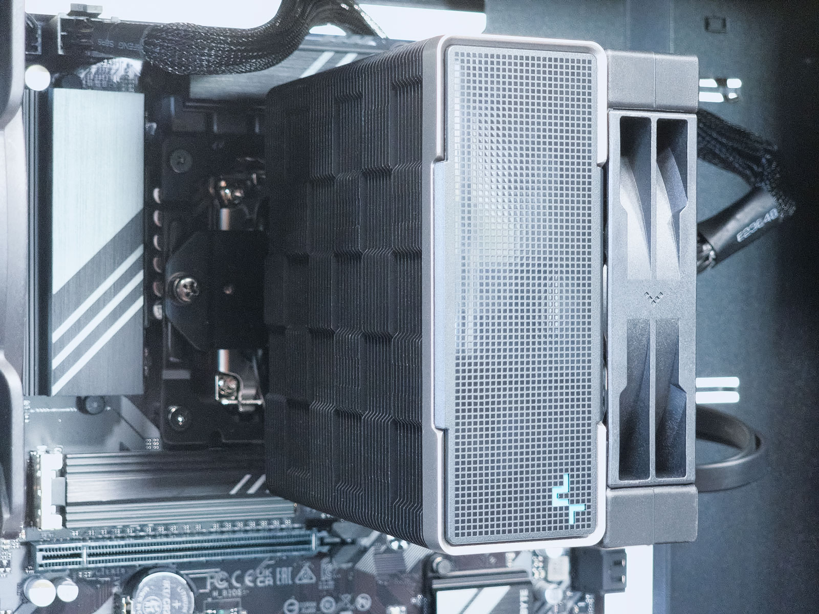 PC Heatsink View from Back